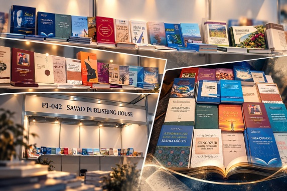 “Savad Publishing House” XII Bakı Beynəlxalq Kitab Sərgisində təmsil olunur